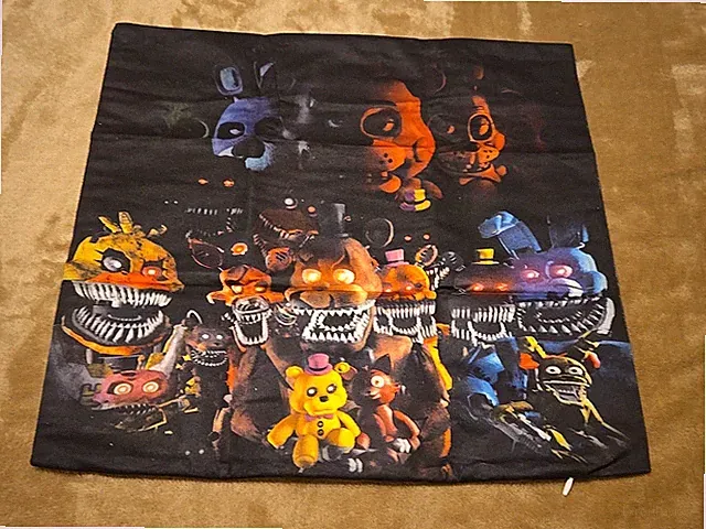 Five Nights At Freddys 16.5 X 17 Inch Pillow Case Bedding Monster Horror New