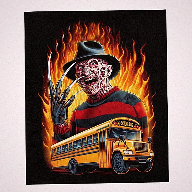 Freddy Krueger Nightmare Blanket - Embrace the Horror in Comfort