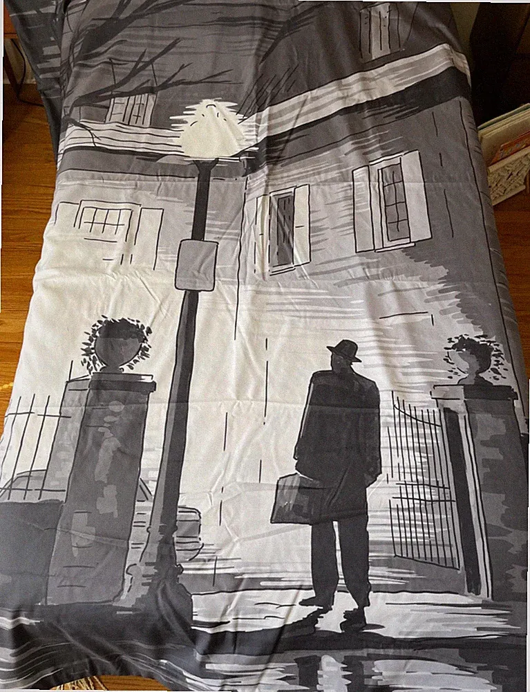 Society6 The Exorcist Horror Movie Bedding Set Twin Duvet Cover/2 Pillow Shams